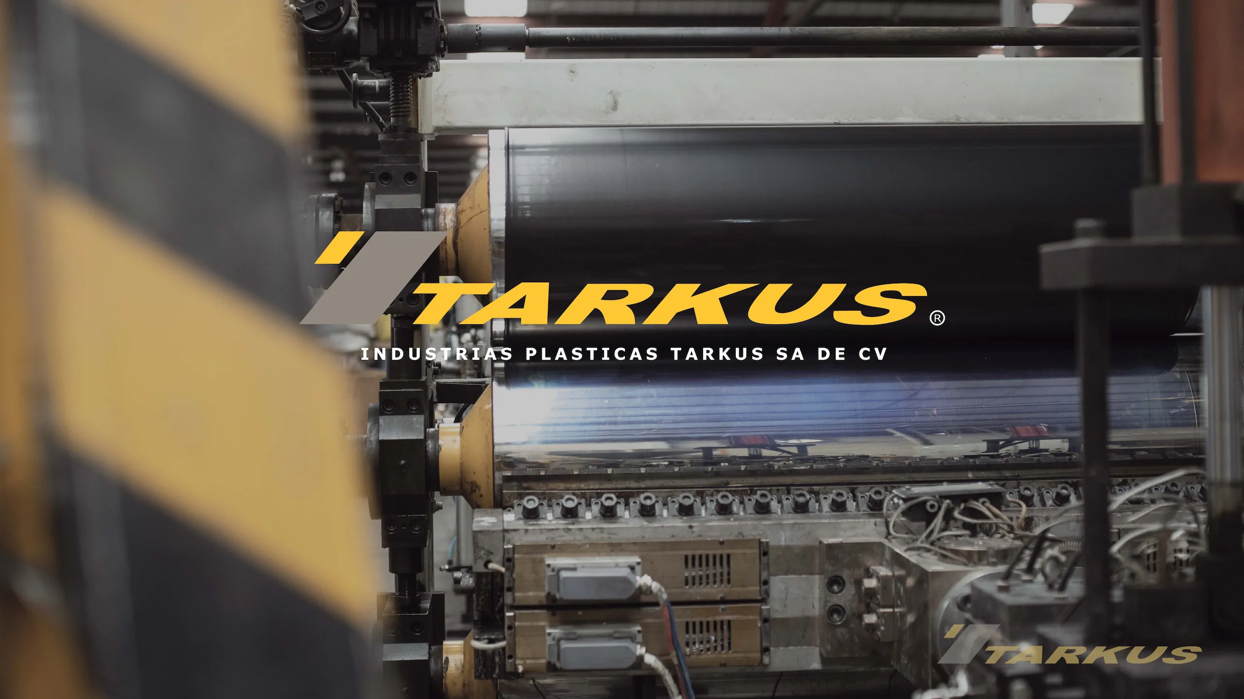 Rollos plásticos listos para envío y distribución